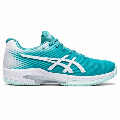 Női Asics Solution Speed FF Clay Teniszcipő AS0263481 Kék/Fehér